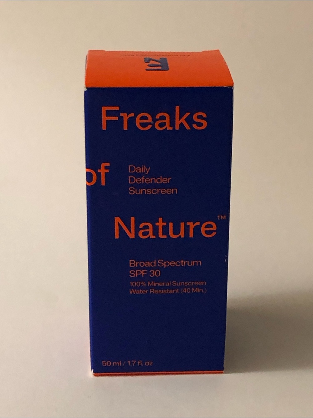 Freaks of Nature Daily Defender Sunscreen SPF 30 — 100% Mineral Sunscreen